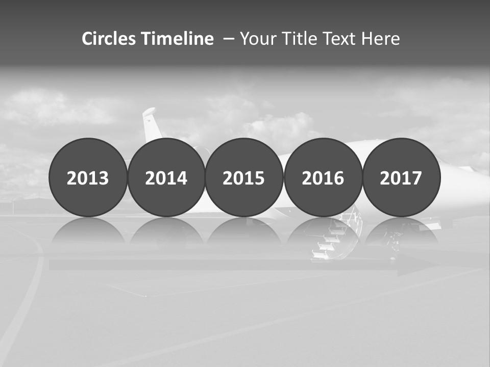 Fuselage Luxury Transportation PowerPoint Template