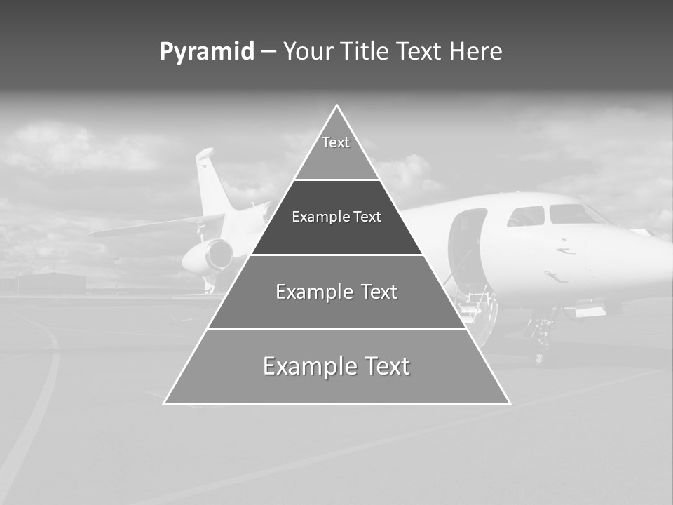 Fuselage Luxury Transportation PowerPoint Template