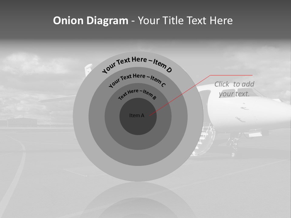 Fuselage Luxury Transportation PowerPoint Template