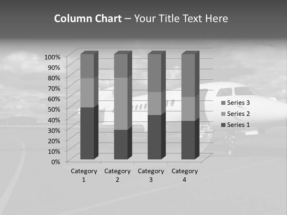 Fuselage Luxury Transportation PowerPoint Template