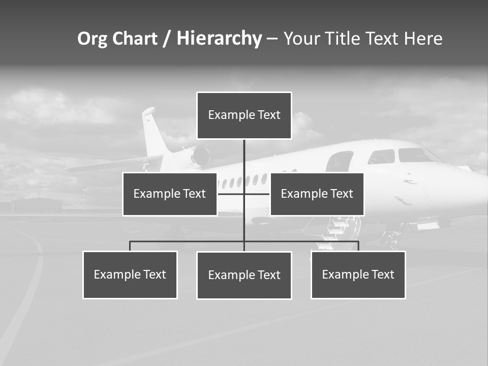 Fuselage Luxury Transportation PowerPoint Template