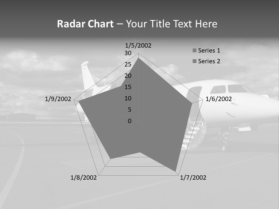 Fuselage Luxury Transportation PowerPoint Template