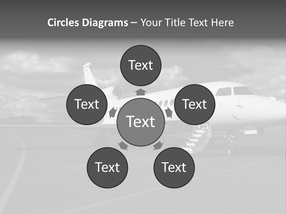 Fuselage Luxury Transportation PowerPoint Template