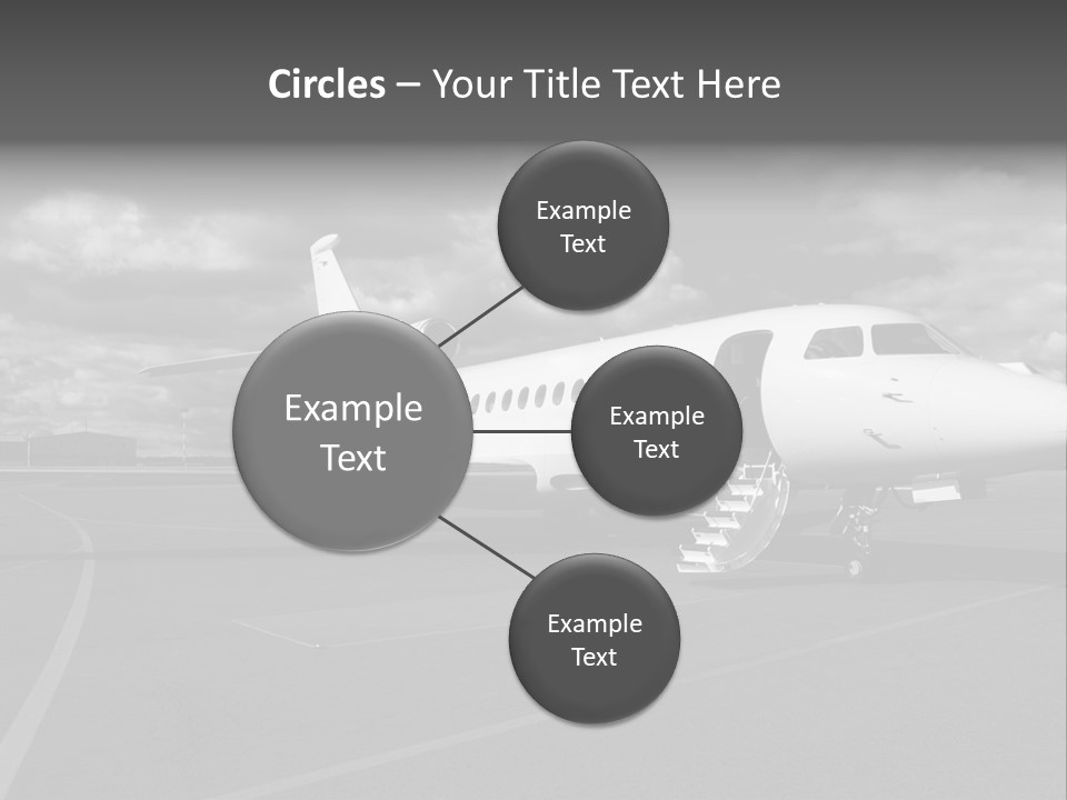 Fuselage Luxury Transportation PowerPoint Template