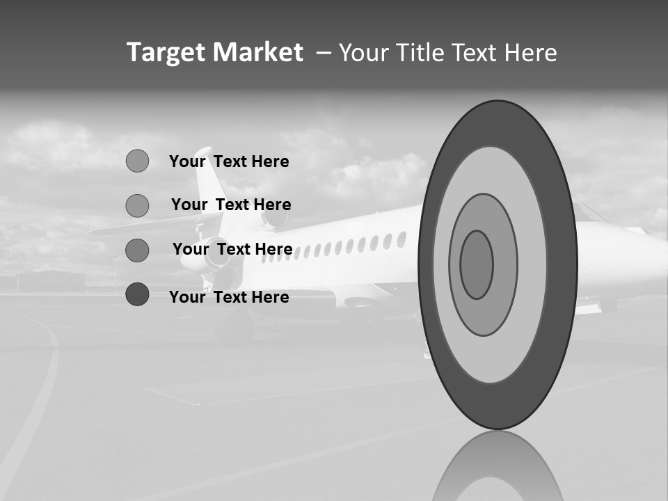 Fuselage Luxury Transportation PowerPoint Template