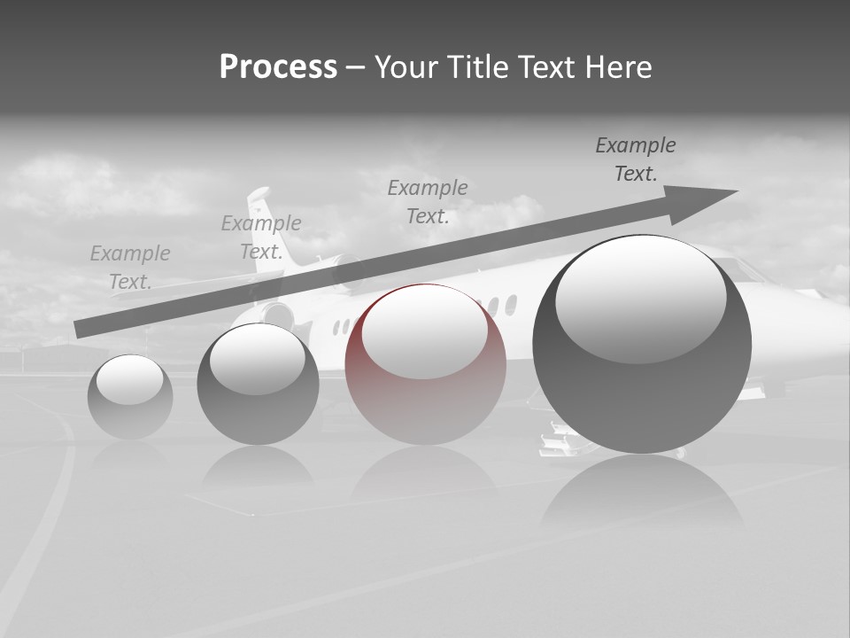 Fuselage Luxury Transportation PowerPoint Template