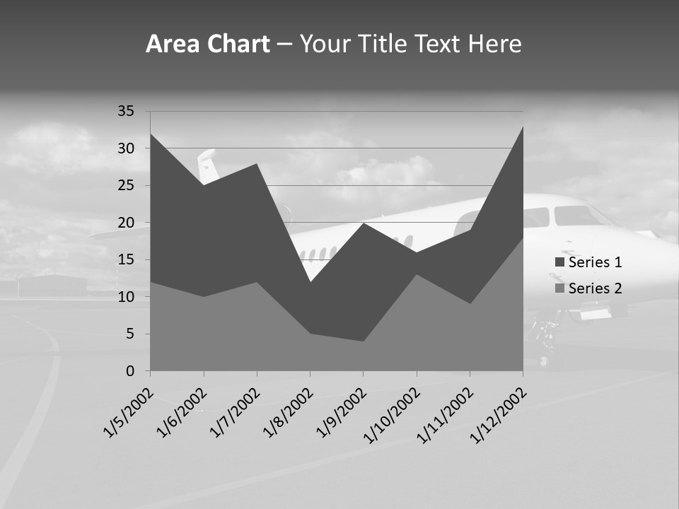 Fuselage Luxury Transportation PowerPoint Template