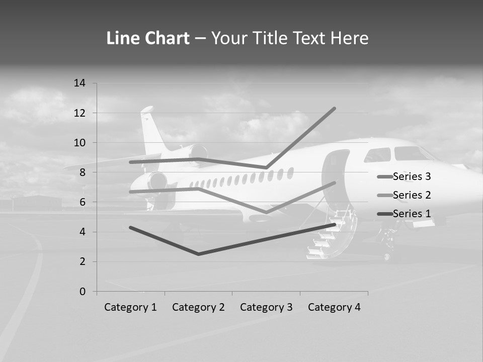 Fuselage Luxury Transportation PowerPoint Template