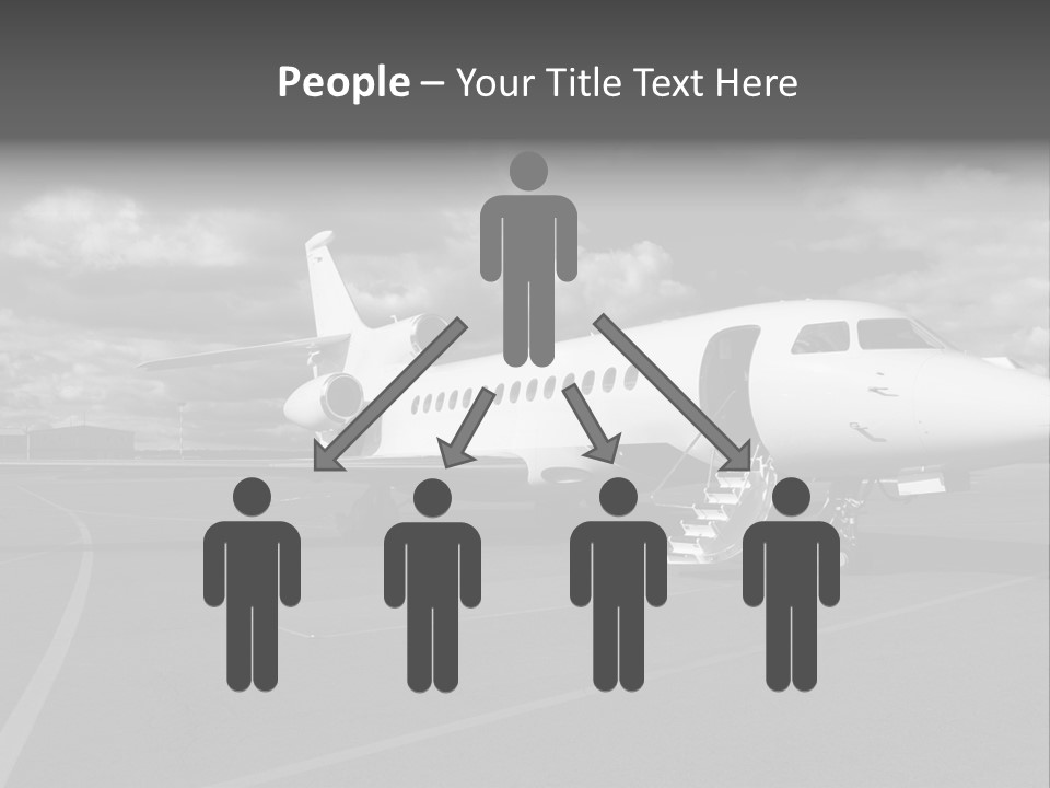 Fuselage Luxury Transportation PowerPoint Template