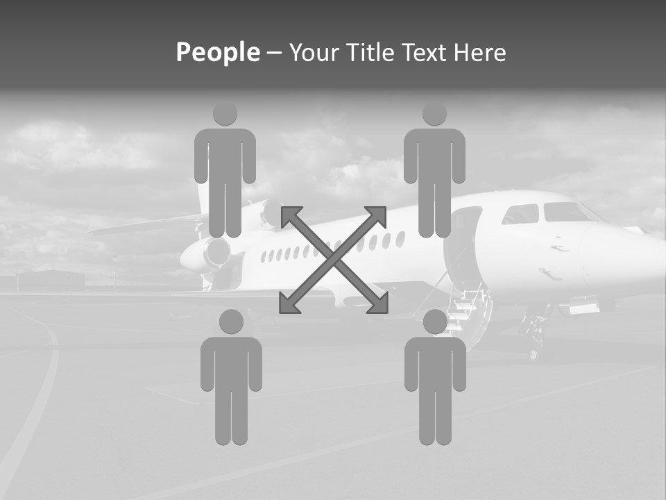 Fuselage Luxury Transportation PowerPoint Template