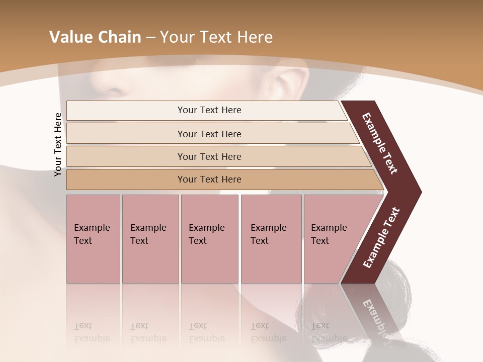 White Female Gorgeous PowerPoint Template