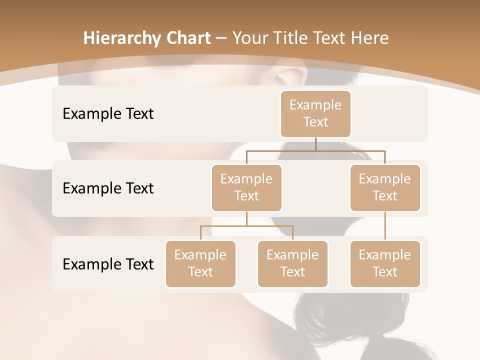 White Female Gorgeous PowerPoint Template