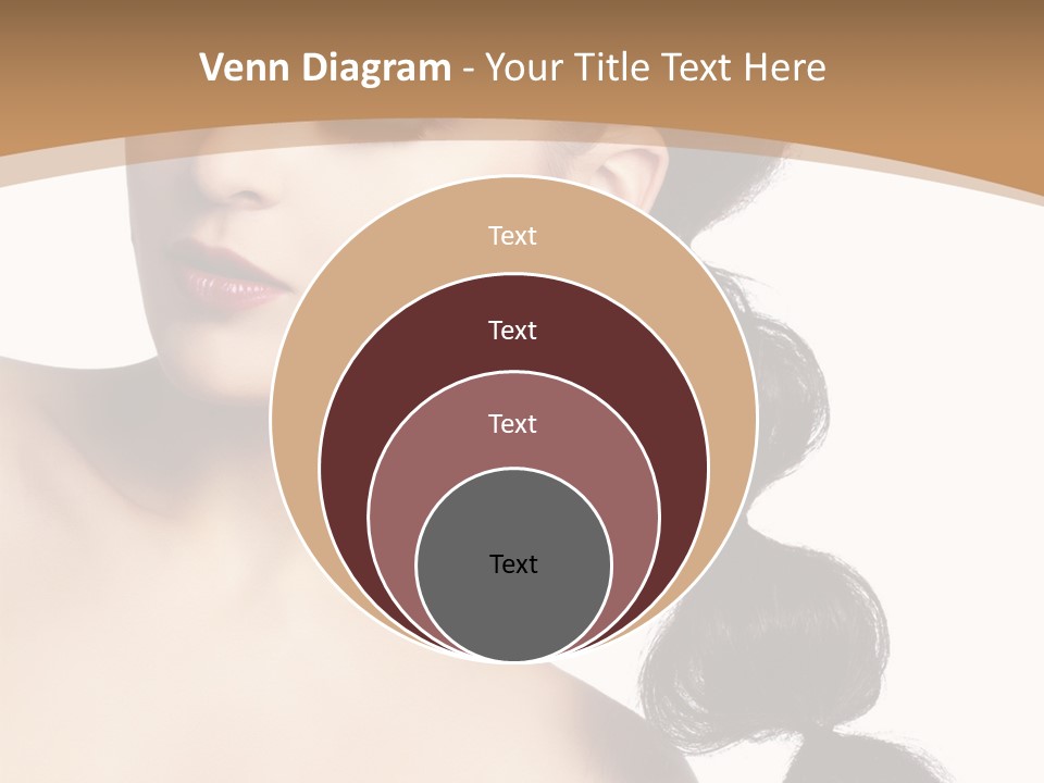 White Female Gorgeous PowerPoint Template