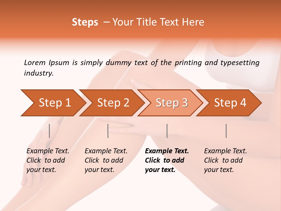 A Woman Is Sitting On The Floor With Her Legs Crossed PowerPoint Template
