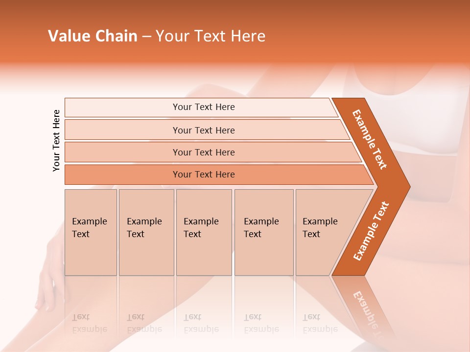A Woman Is Sitting On The Floor With Her Legs Crossed PowerPoint Template