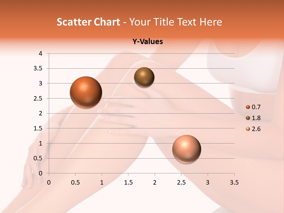 A Woman Is Sitting On The Floor With Her Legs Crossed PowerPoint Template