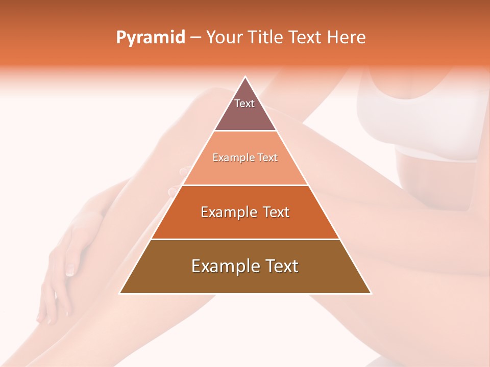 A Woman Is Sitting On The Floor With Her Legs Crossed PowerPoint Template