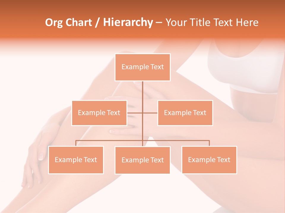 A Woman Is Sitting On The Floor With Her Legs Crossed PowerPoint Template