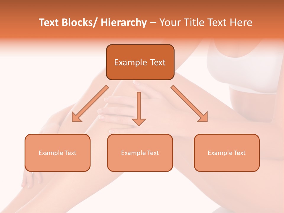 A Woman Is Sitting On The Floor With Her Legs Crossed PowerPoint Template