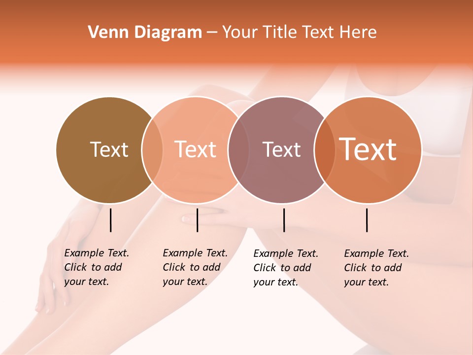 A Woman Is Sitting On The Floor With Her Legs Crossed PowerPoint Template