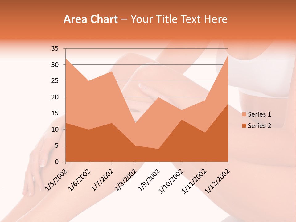 A Woman Is Sitting On The Floor With Her Legs Crossed PowerPoint Template