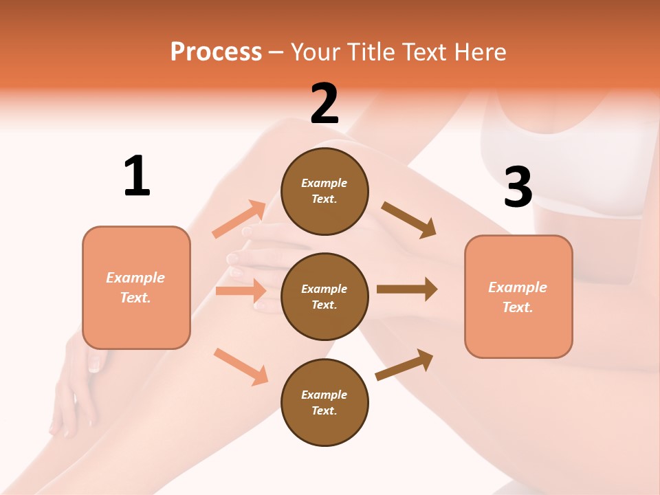 A Woman Is Sitting On The Floor With Her Legs Crossed PowerPoint Template