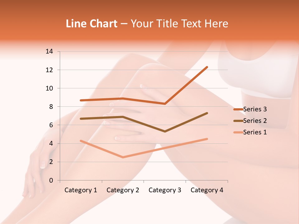 A Woman Is Sitting On The Floor With Her Legs Crossed PowerPoint Template
