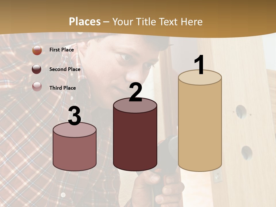 Pyramid Usa Eiffel PowerPoint Template