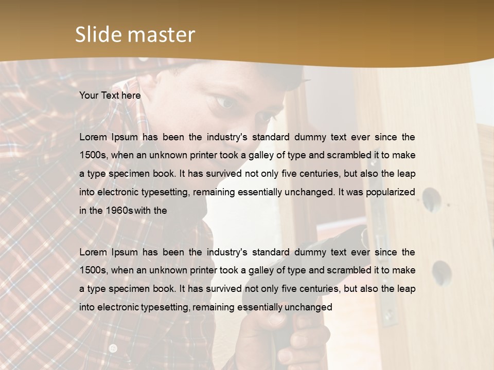 Pyramid Usa Eiffel PowerPoint Template