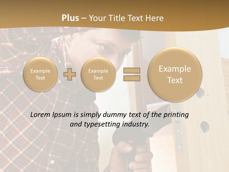 Pyramid Usa Eiffel PowerPoint Template