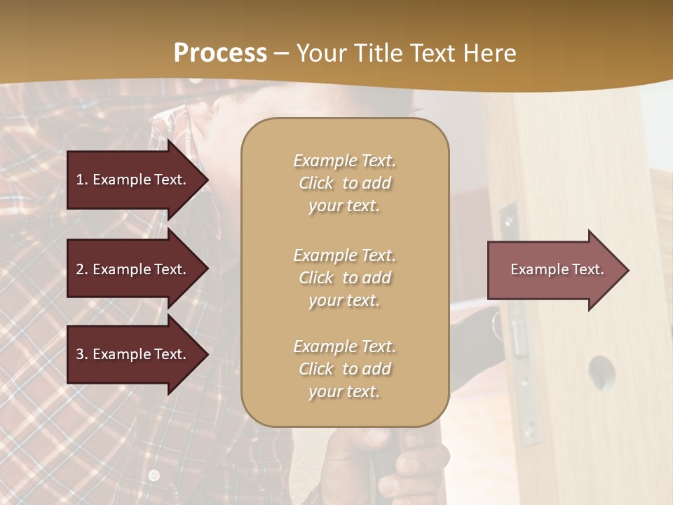 Pyramid Usa Eiffel PowerPoint Template