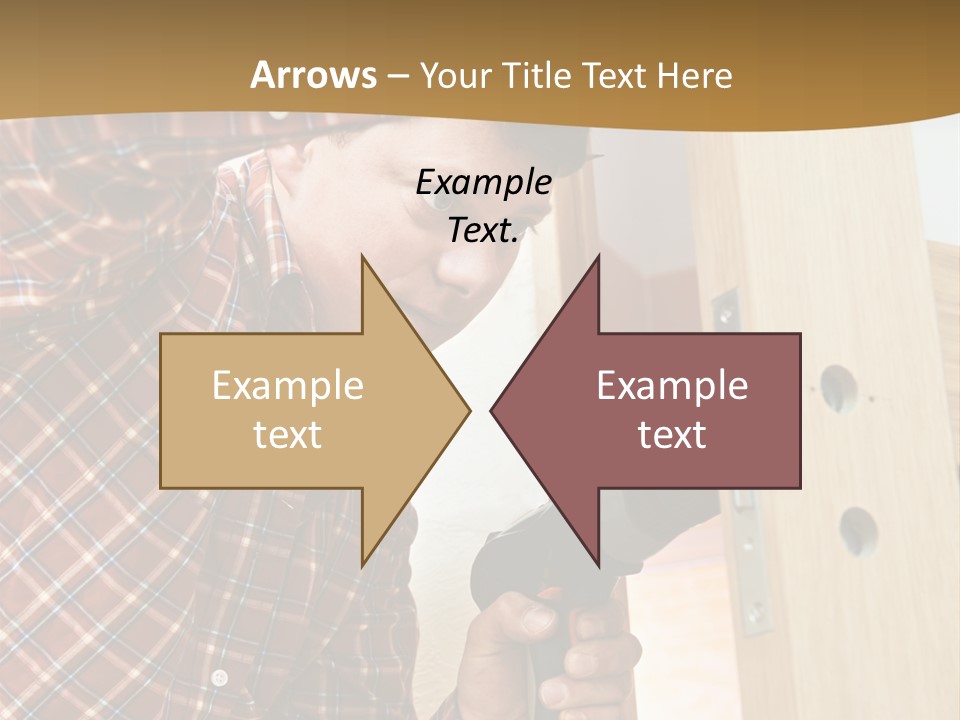 Pyramid Usa Eiffel PowerPoint Template