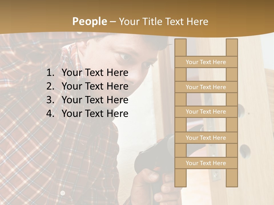 Pyramid Usa Eiffel PowerPoint Template