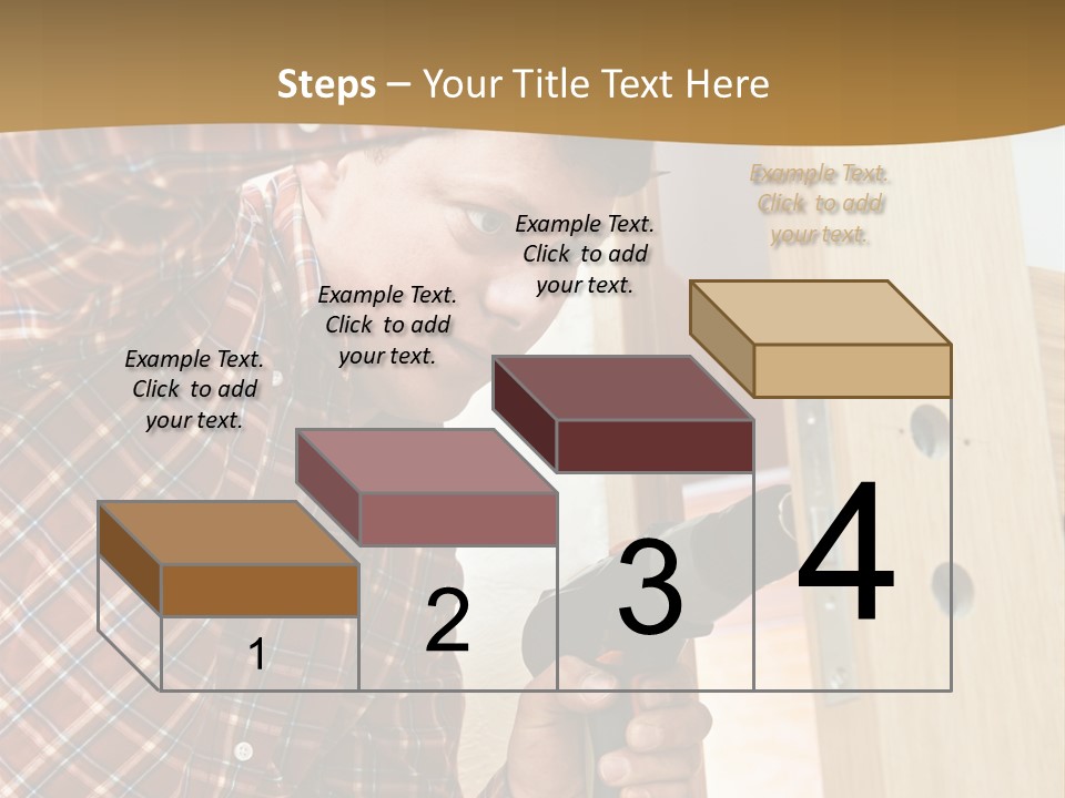 Pyramid Usa Eiffel PowerPoint Template