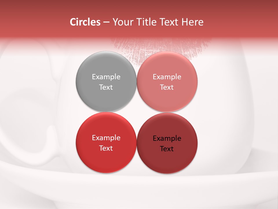 Woman Symbol Lips PowerPoint Template