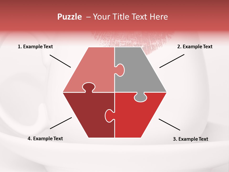 Woman Symbol Lips PowerPoint Template