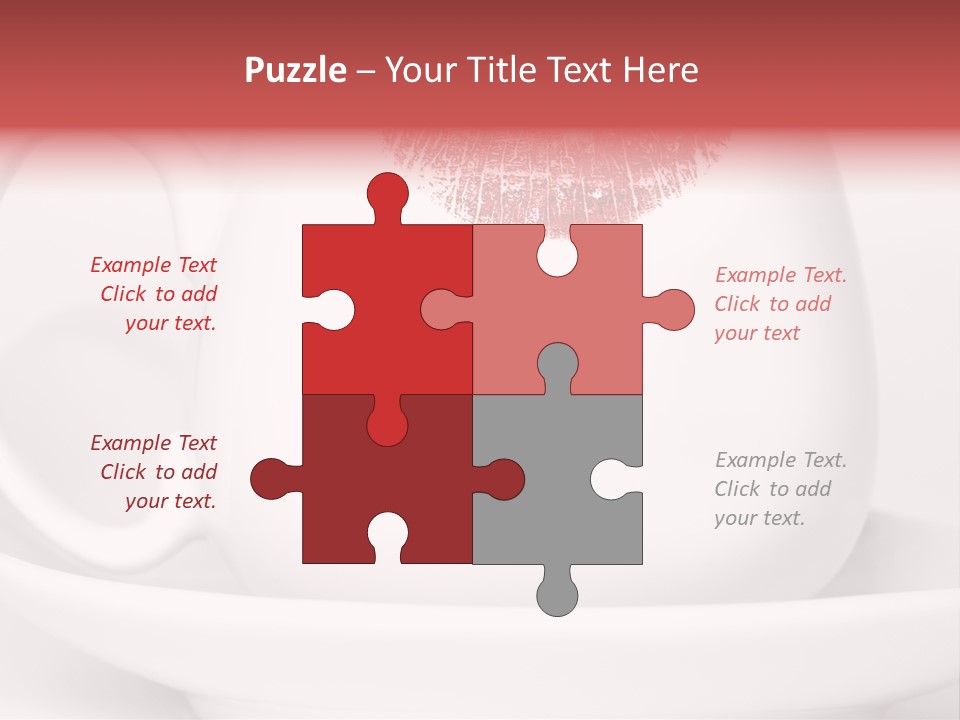 Woman Symbol Lips PowerPoint Template