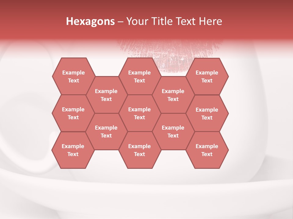 Woman Symbol Lips PowerPoint Template