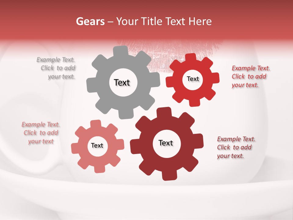 Woman Symbol Lips PowerPoint Template