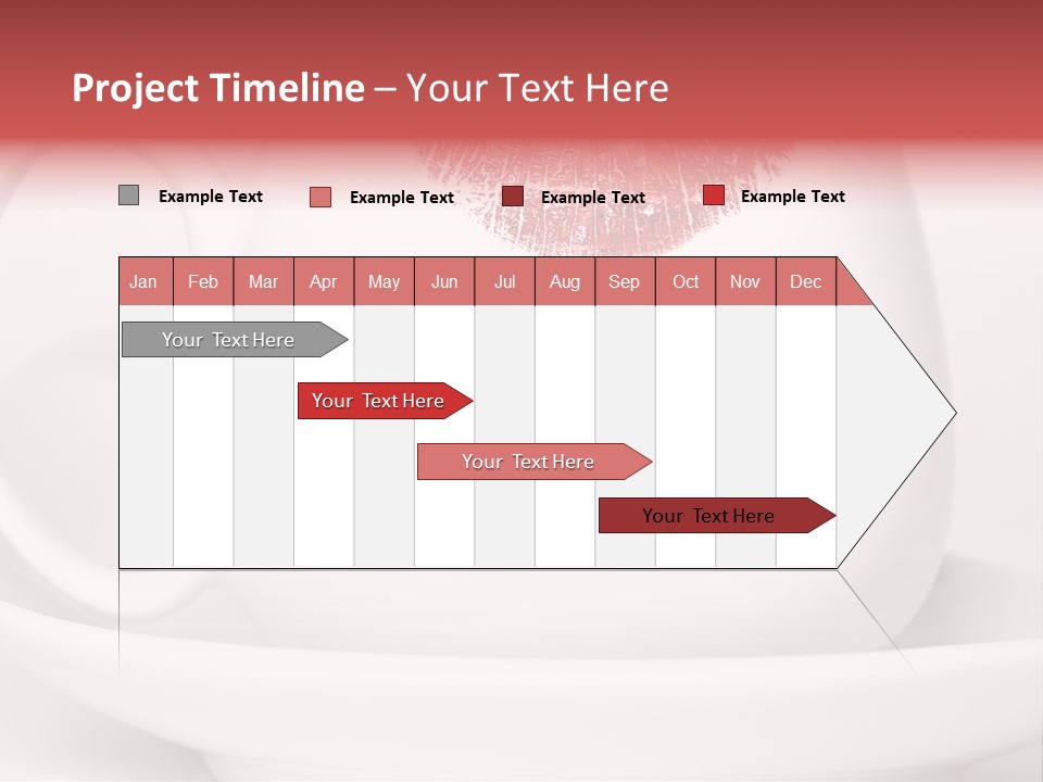 Woman Symbol Lips PowerPoint Template
