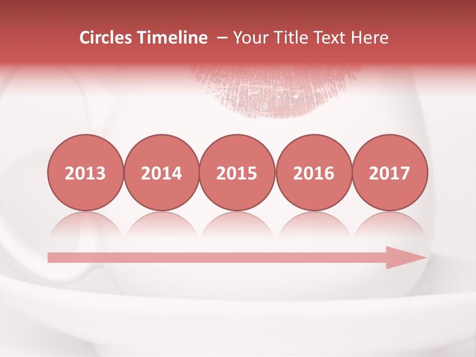 Woman Symbol Lips PowerPoint Template