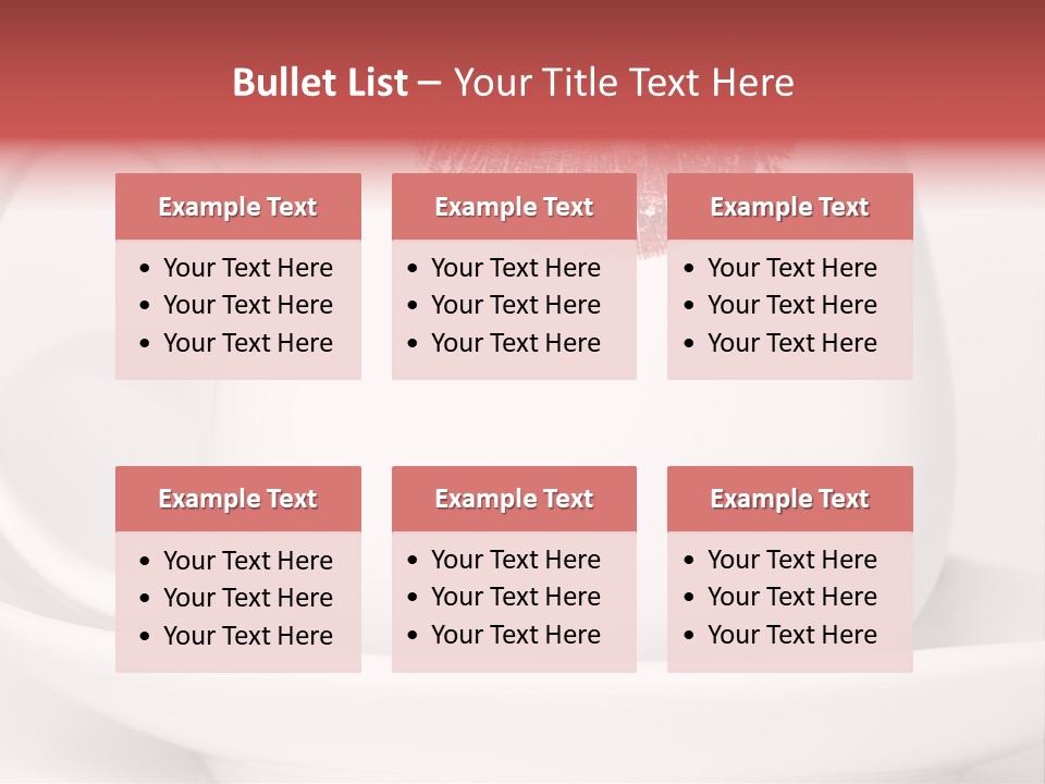 Woman Symbol Lips PowerPoint Template