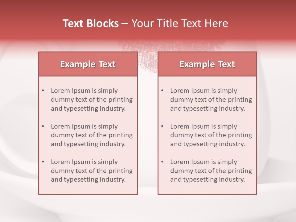 Woman Symbol Lips PowerPoint Template