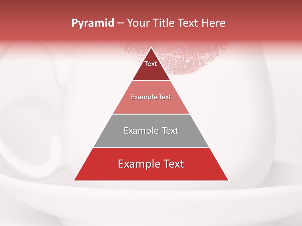 Woman Symbol Lips PowerPoint Template