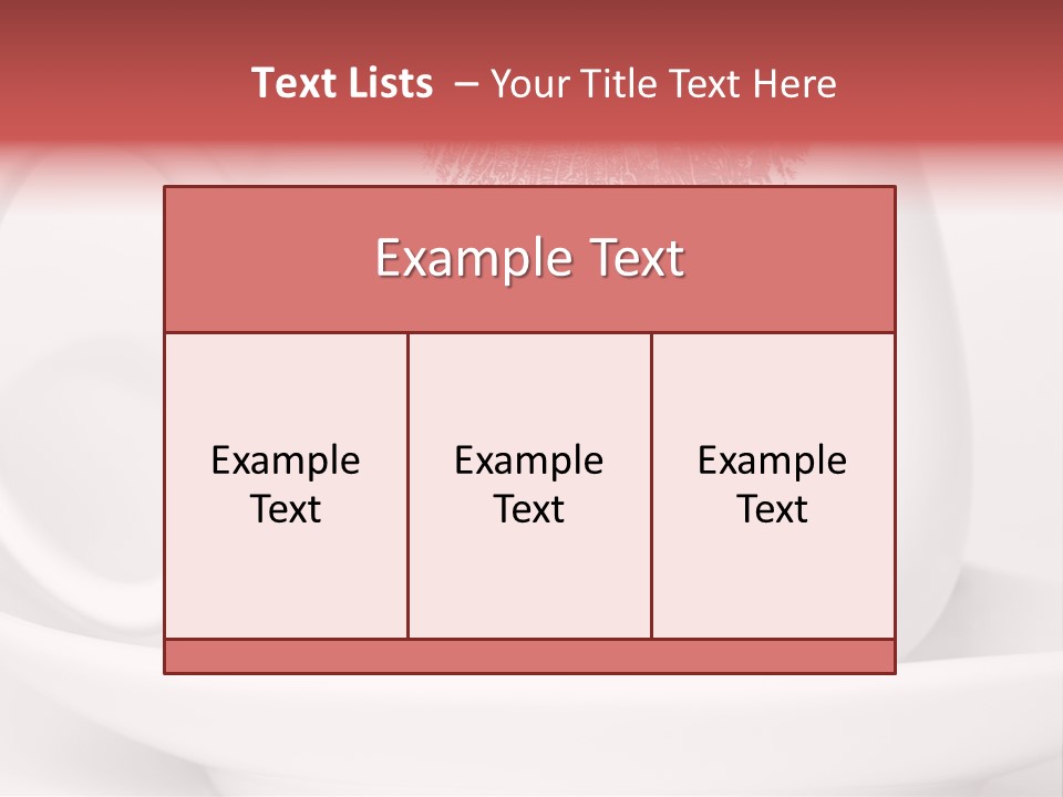 Woman Symbol Lips PowerPoint Template