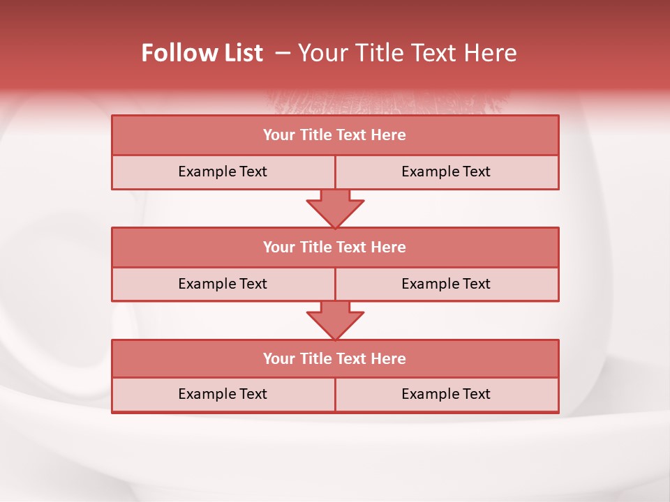 Woman Symbol Lips PowerPoint Template