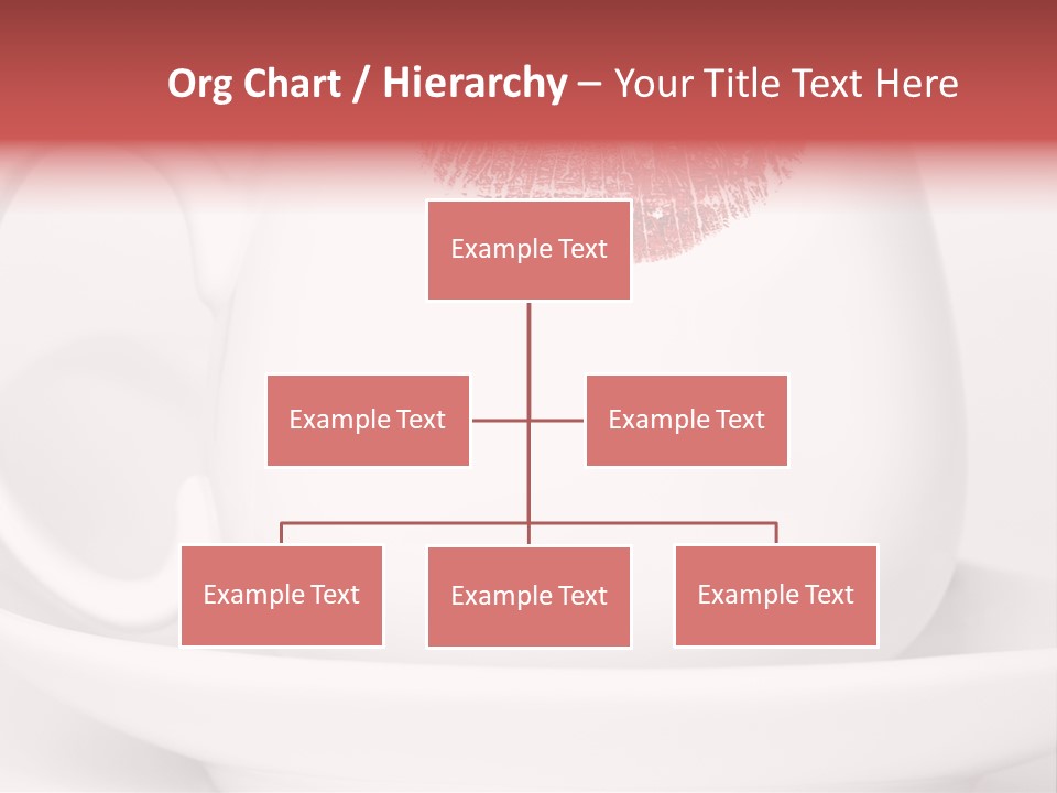 Woman Symbol Lips PowerPoint Template