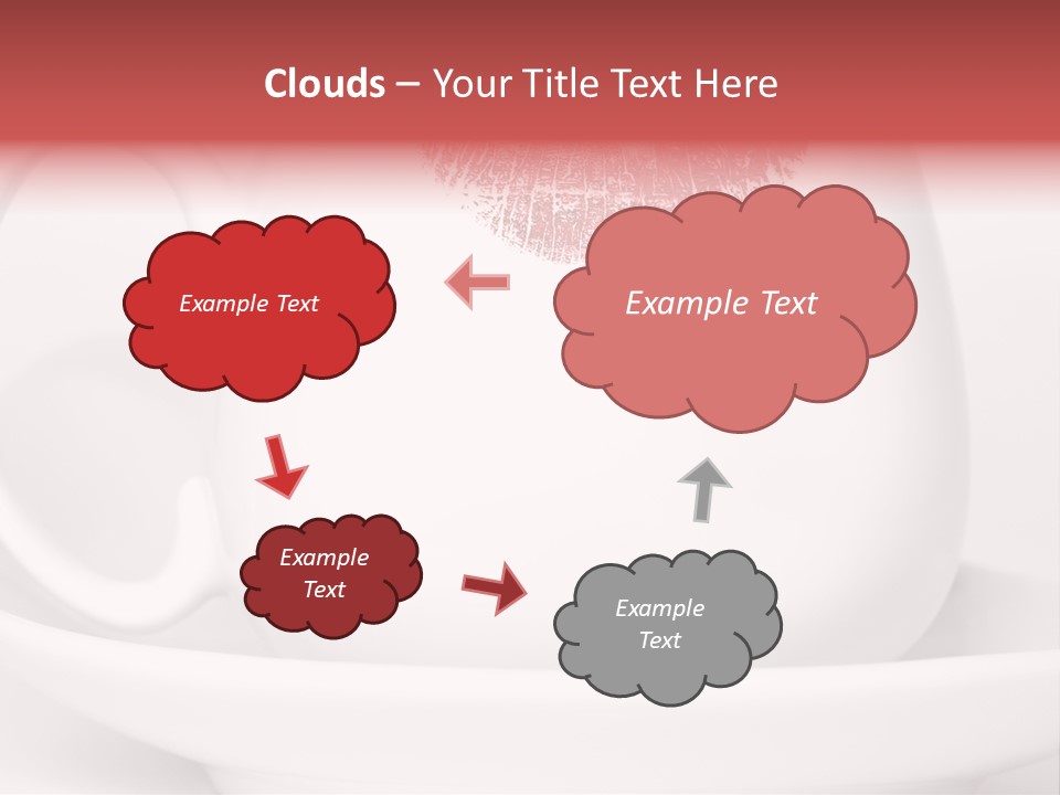 Woman Symbol Lips PowerPoint Template