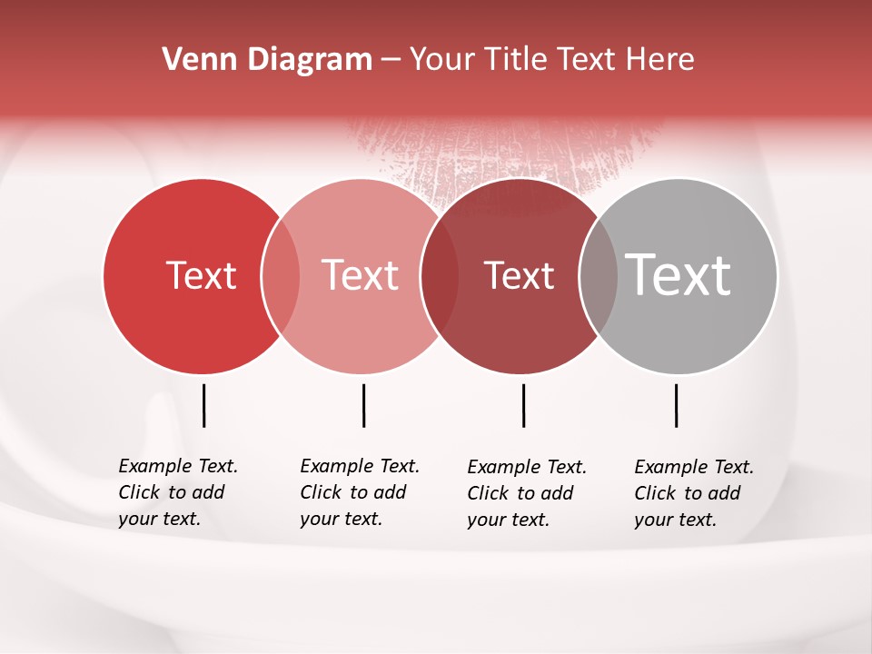 Woman Symbol Lips PowerPoint Template