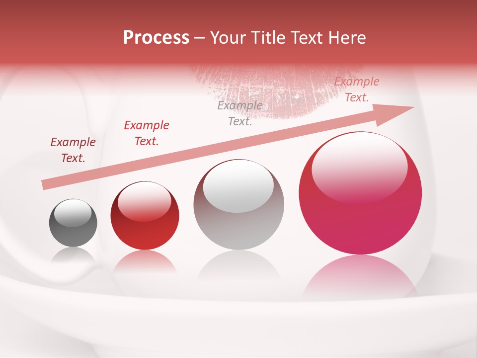 Woman Symbol Lips PowerPoint Template